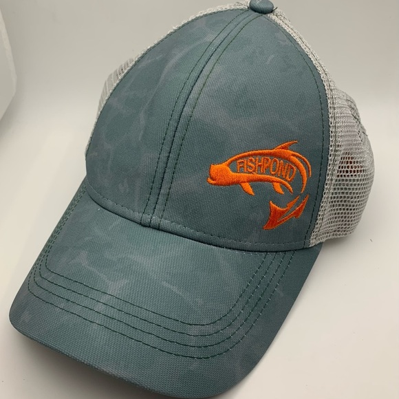 Fishpond Sabalo Lightweight Sewn Adjustable Hat Baseball Cap w Mesh Fishing EUC! - Picture 3 of 10